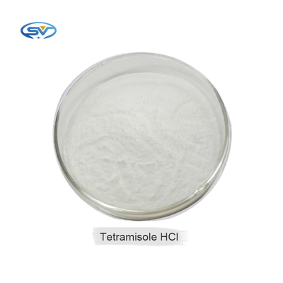 Veteriner Fabrika Tedarik CAS 5086-74-8 Tetramisol HCl Tıp Sınıfı Suda Çözünür Antibiyotikler