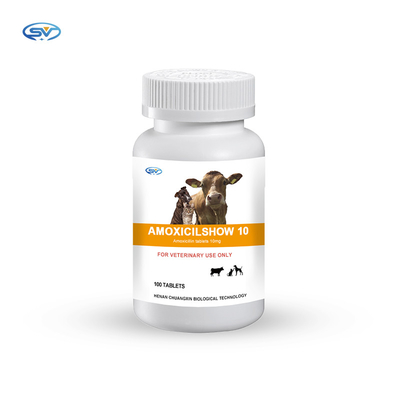 Veteriner Bolus Tablet Veterinerlik Amoksisilin Tabletleri Köpek İçin 10mg Antiviral