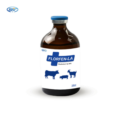 Bakteriyel Hastalıkların Tedavisi İçin Veterinerlik İlaçları Sığır Koyun Florfenikol Enjeksiyonu