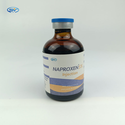 Yarış Atı için Naproksen Enjeksiyonu 50mg / Ml Veteriner Enjekte Edilebilir İlaçlar