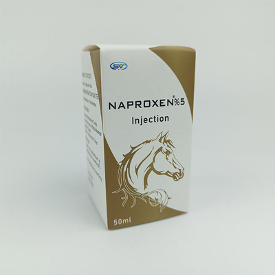 Sığır Atları Köpekler ve Kediler İçin GMP Veteriner Antiparazitik İlaçlar Naproksen Enjeksiyonu 100ml