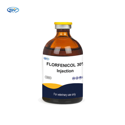 Veteriner Enjekte Edilebilir İlaçlar Florfenicol Enjeksiyonu Hayvan Kullanımı İçin% 10 100ml