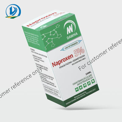 GMP CAS 22204-53-1 Veterinerlik Antiparazitik İlaçlar DL Naproksen %10 Hayvancılık ve evcil hayvanlar için Sterold