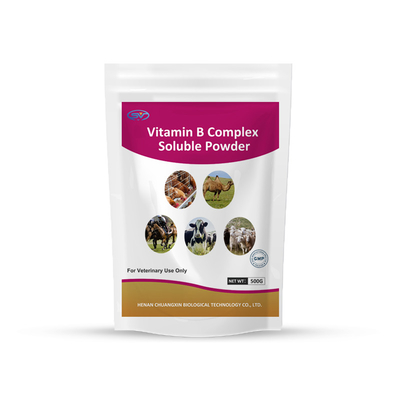 Hayvanlar İçin Besleyici Vitamin İlaçları Kompozit B Vitamini Çözünür Toz